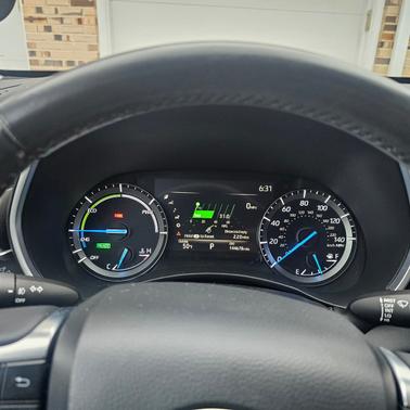 Blue 2020 Toyota Highlander Hybrid XLE