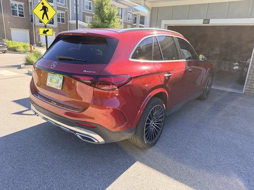 Red 2023 Mercedes-Benz GLC 300 4MATIC