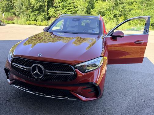 Red 2023 Mercedes-Benz GLC 300 4MATIC