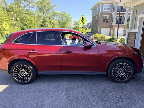 Red 2023 Mercedes-Benz GLC 300 4MATIC