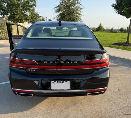 Black 2022 Genesis G90 3.3T Premium
