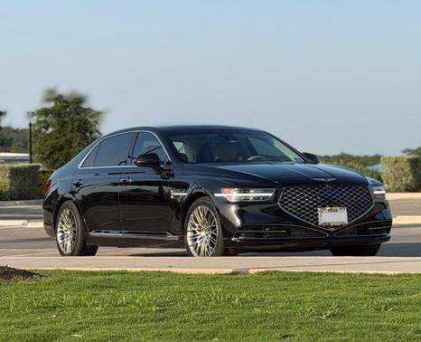 Black 2022 Genesis G90 3.3T Premium