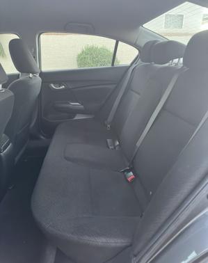 Gray 2013 Honda Civic LX