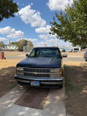 Blue 1993 Chevrolet 1500 Sportside