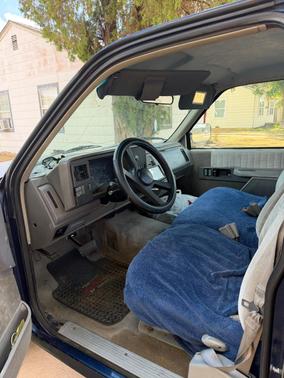 Blue 1993 Chevrolet 1500 Sportside