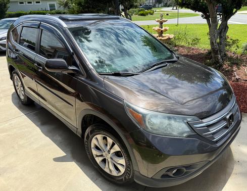 Brown 2014 Honda CR-V EX-L