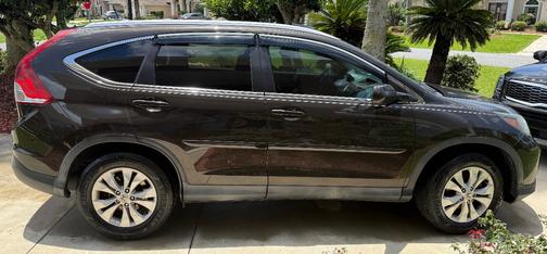 Brown 2014 Honda CR-V EX-L