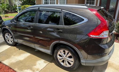 Brown 2014 Honda CR-V EX-L
