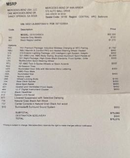 2019 Mercedes-Benz E-Class E 450 4MATIC