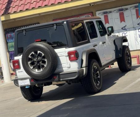 White 2024 Jeep Wrangler 4xe Rubicon