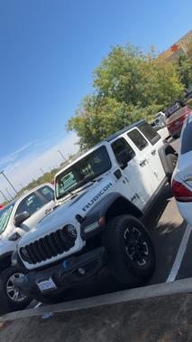 White 2024 Jeep Wrangler 4xe Rubicon