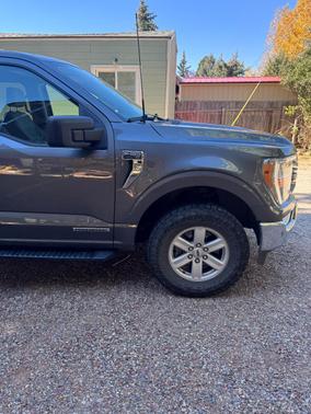 Gray 2022 Ford F-150 XLT
