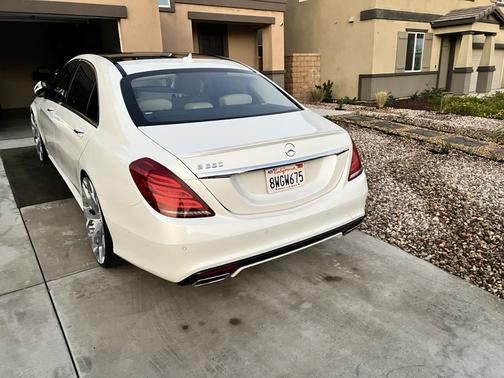 Beige 2014 Mercedes-Benz S-Class S 550