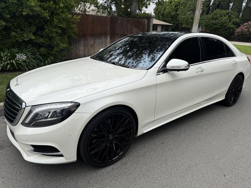 Beige 2014 Mercedes-Benz S-Class S 550