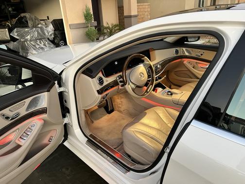Beige 2014 Mercedes-Benz S-Class S 550