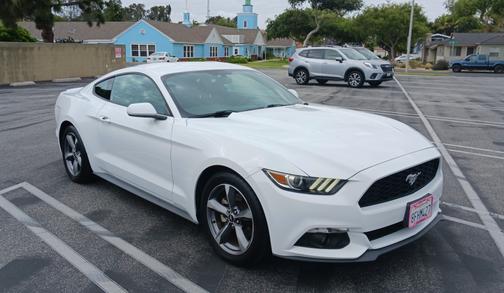 White 2017 Ford Mustang EcoBoost