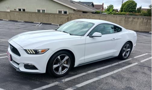 White 2017 Ford Mustang EcoBoost