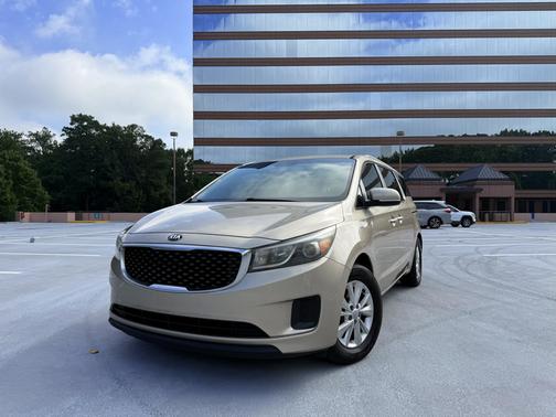Gold 2015 Kia Sedona LX