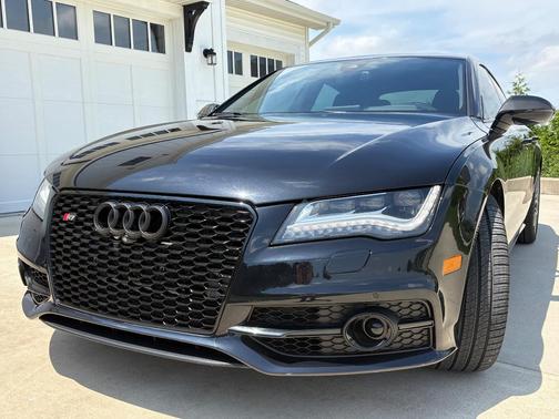 Black 2015 Audi S7 4.0T