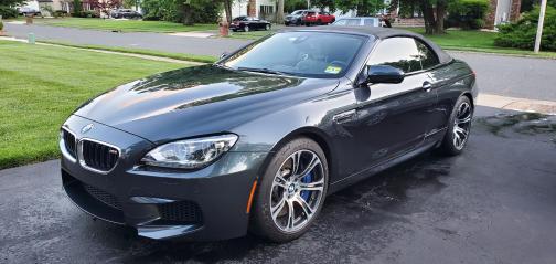 Gray 2013 BMW M6 Base