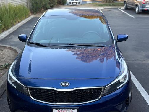 Blue 2018 Kia Forte LX