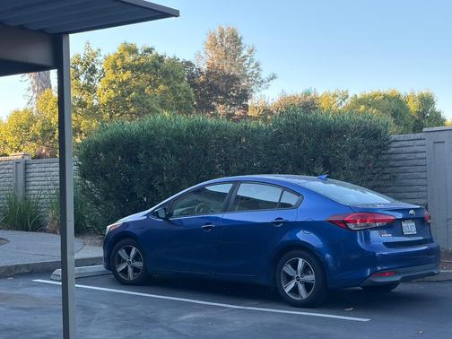 Blue 2018 Kia Forte LX
