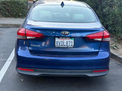 Blue 2018 Kia Forte LX