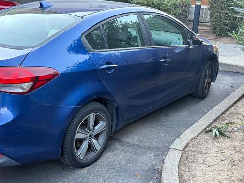 Blue 2018 Kia Forte LX