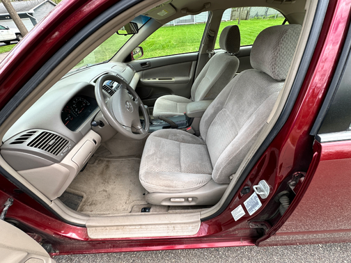 Red 2003 Toyota Camry LE
