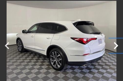 White 2022 Acura MDX Technology Package