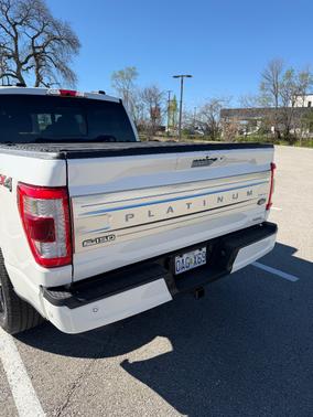 White 2022 Ford F-150 Platinum