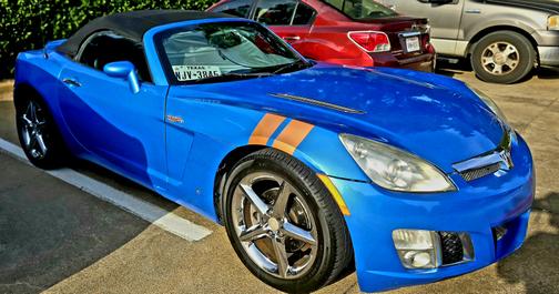 Blue 2008 Saturn Sky Base