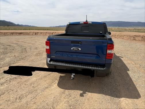 Blue 2024 Ford Maverick LARIAT