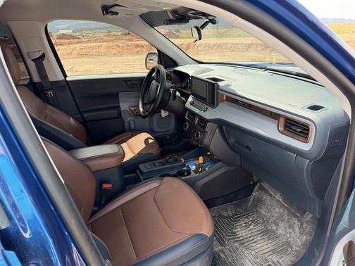 Blue 2024 Ford Maverick LARIAT