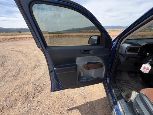 Blue 2024 Ford Maverick LARIAT