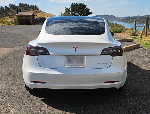 White 2020 Tesla Model 3 Long Range