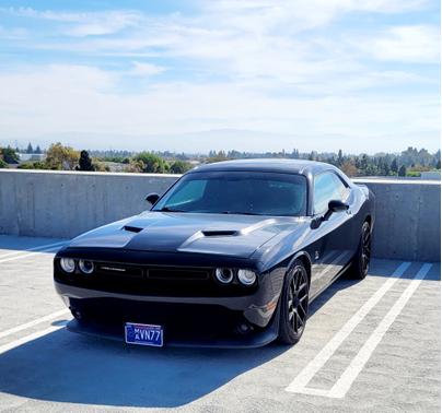 Black 2015 Dodge Challenger R/T Scat Pack