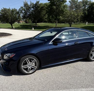 Blue 2020 Mercedes-Benz E-Class E 450 4MATIC