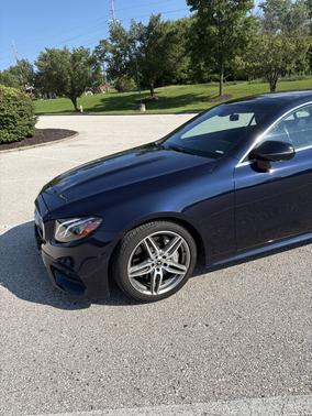 Blue 2020 Mercedes-Benz E-Class E 450 4MATIC