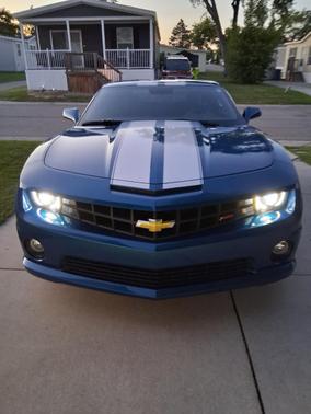 Blue 2010 Chevrolet Camaro 2SS