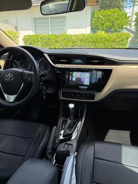 White 2017 Toyota Corolla LE
