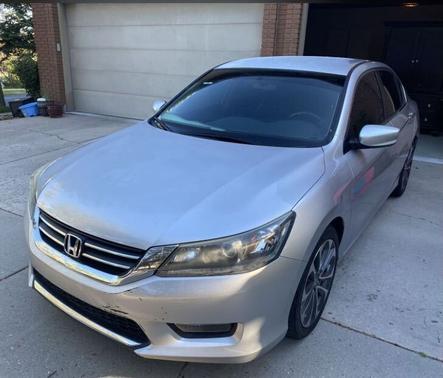 Silver 2015 Honda Accord Sport