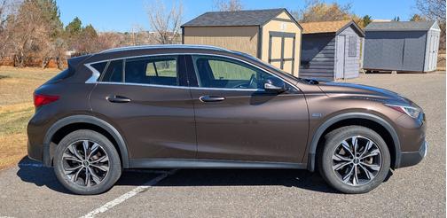 Brown 2019 INFINITI QX30 LUXE