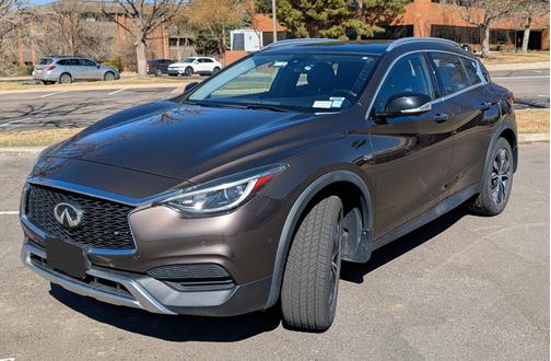 Brown 2019 INFINITI QX30 LUXE