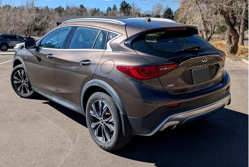 Brown 2019 INFINITI QX30 LUXE