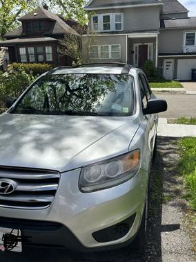 Gray 2012 Hyundai SANTA FE GLS