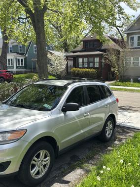 Gray 2012 Hyundai SANTA FE GLS