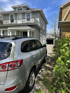 Gray 2012 Hyundai SANTA FE GLS