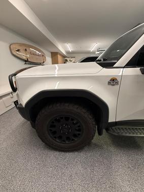 White 2025 Toyota Land Cruiser Base