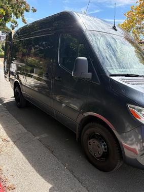 Gray 2024 Mercedes-Benz Sprinter 3500 Standard Roof